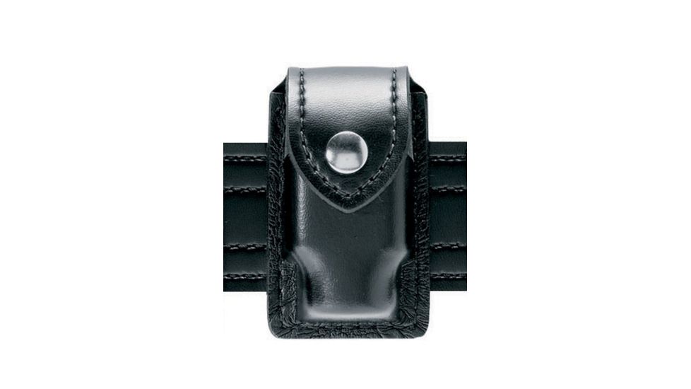 Safariland 307 Weapon Light / EDW Cart. Holder, Taser, STX Plain Black W/ Hidden Snap 307-9-41HS