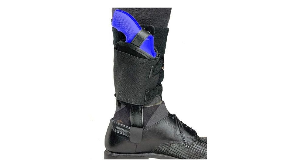 Safariland 4092 Ankle Holster - Plain Black, Right Hand 4092-183-21