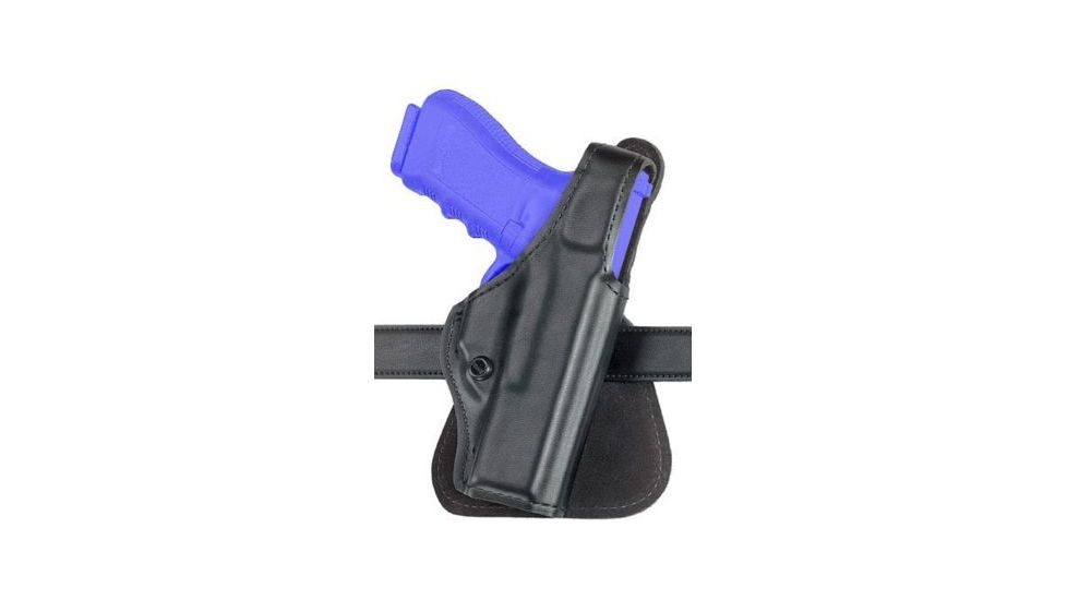 Safariland 518 Paddle Holster w/Thumb Break, S&amp;W 4046 DA Only, STX Plain Black, Left Hand, 518-240-62