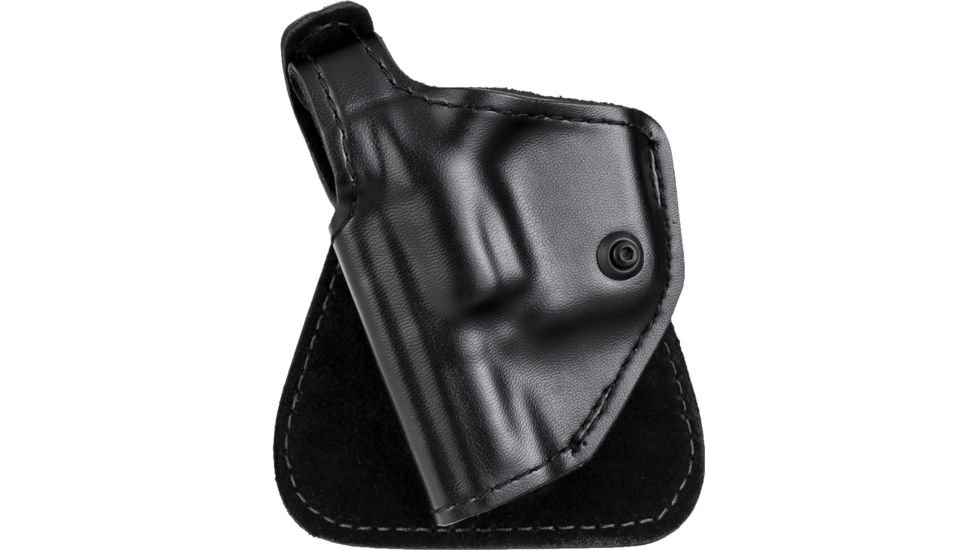 Safariland 518 Paddle Holster w/Thumb Break, S&amp;W J Frame or Similar 2in., STX Plain Black, Left Hand, 518-01-62