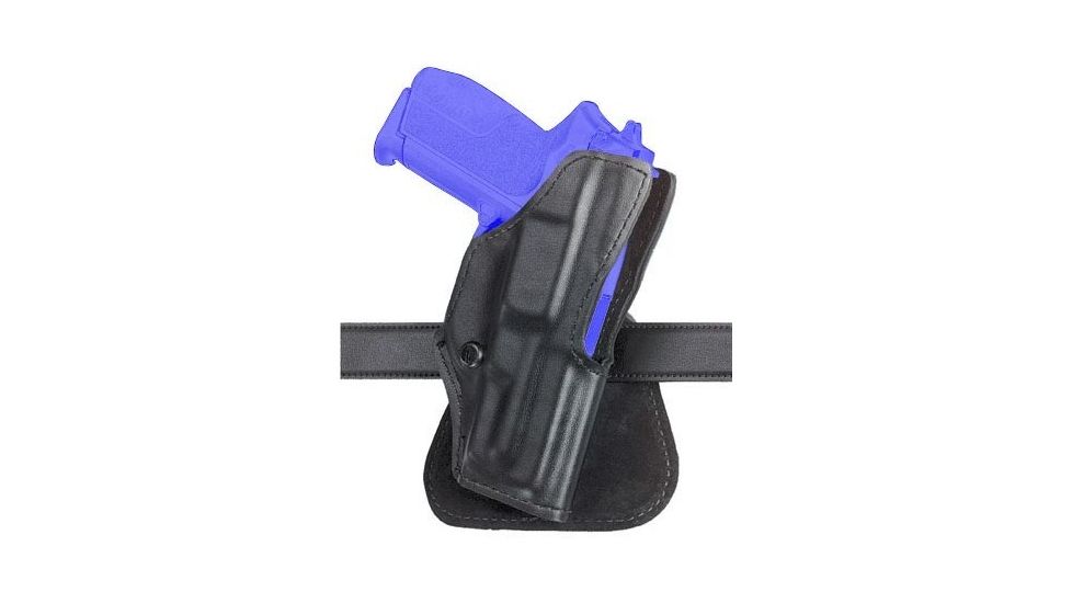 Safariland 5181 Open-Top Paddle Holster - STX TAC Black, Left Hand 5181-77-132
