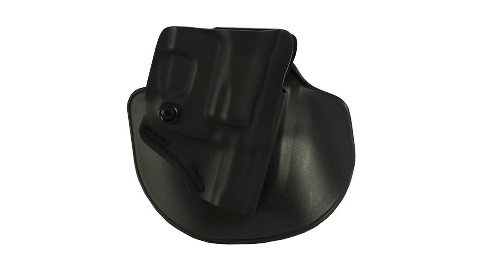 Safariland 5198 Open Top Paddle &amp; Belt Slide Holster w/Detent, S&amp;W J Frame or Similar 2in., STX Plain Black, Right Hand, 5198-01-411
