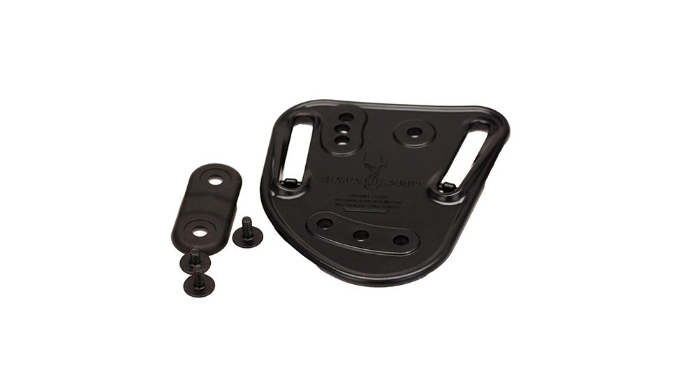 Safariland 5198 Open Top Paddle &amp; Belt Slide Holster w/Detent, S&amp;W M&amp;P 9mm, .40 4.25in., STX Plain Black, Right Hand, 5198-219-411
