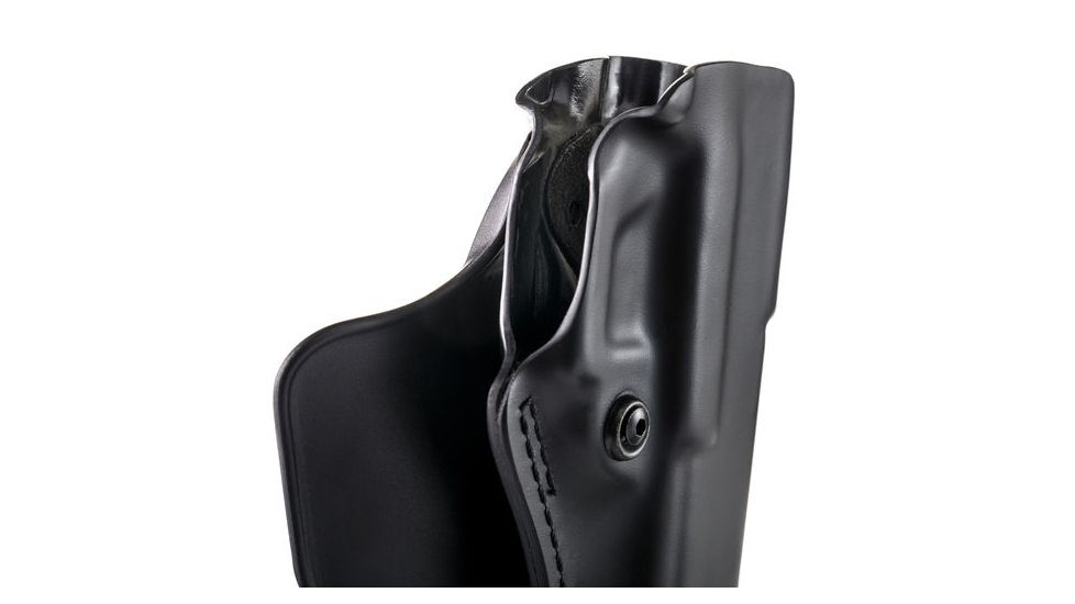 Safariland 5198 Open Top Paddle &amp; Belt Slide Holster w/Detent, S&amp;W M&amp;P Shield, STX Tactical Black, Left Hand, 5198-179-132
