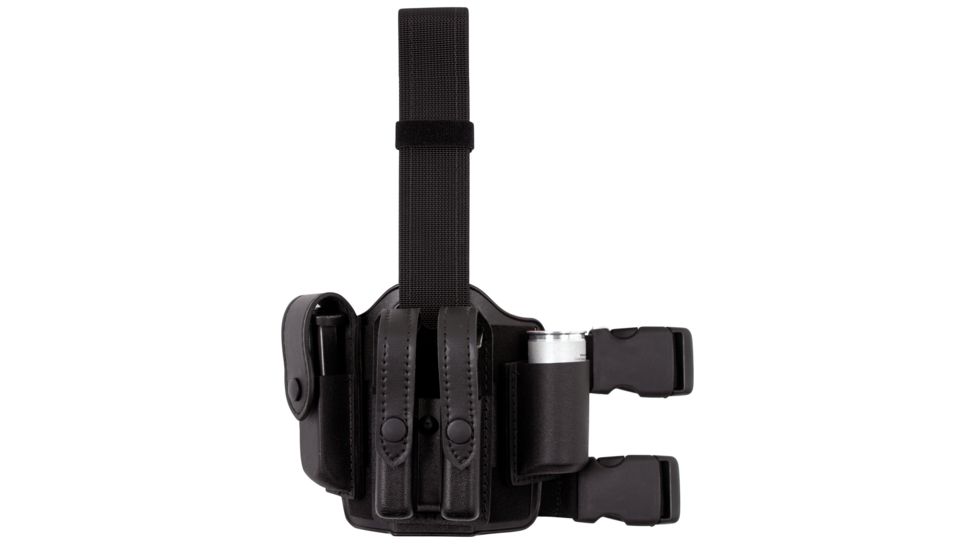 Safariland 6004 SLS Tactical Holster w/Dbl Leg Straps, Sig Sauer P220R, P200S, P226S, P226So, P226R w/Accessory Rails w/ITI M3/M6 4.41in., STX Tactical, Black, Right Hand, 6004-77421-121