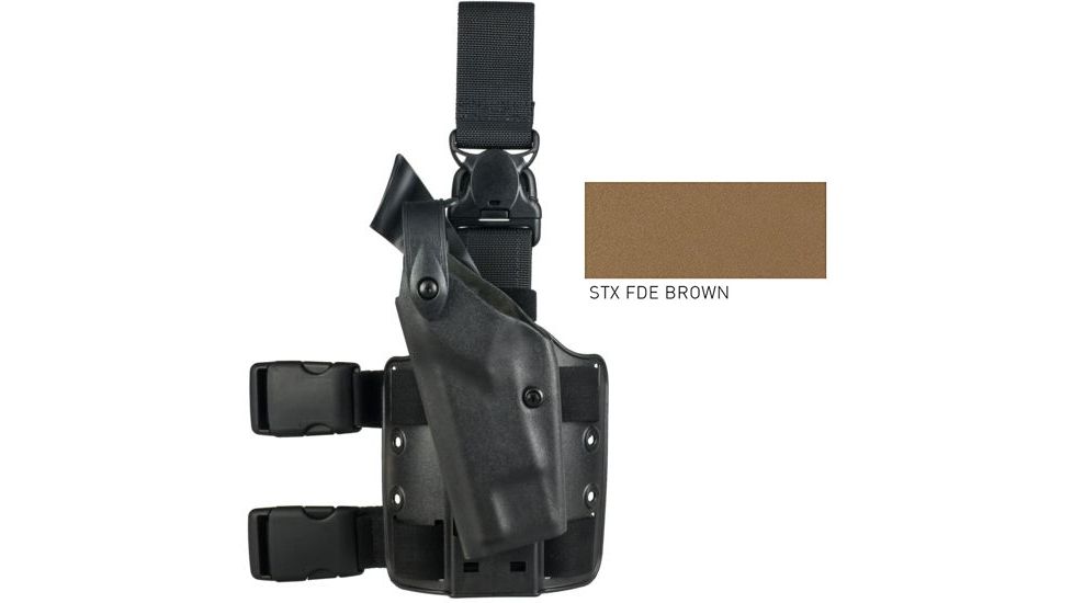 Safariland 6005 SLS Tactical Holster w/Quick Release, Beretta 92, Foliage Green, Right Hand, 6005-73-541