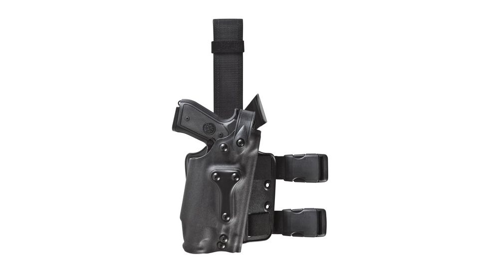 Safariland 6034 SLS Military Tactical Holster, Beretta 92F/M9 Rails or No Rails w/ITI Mount For Most Lights or Laser Combo, STX Flat Dark Earth, Right Hand, 6034-7312-551