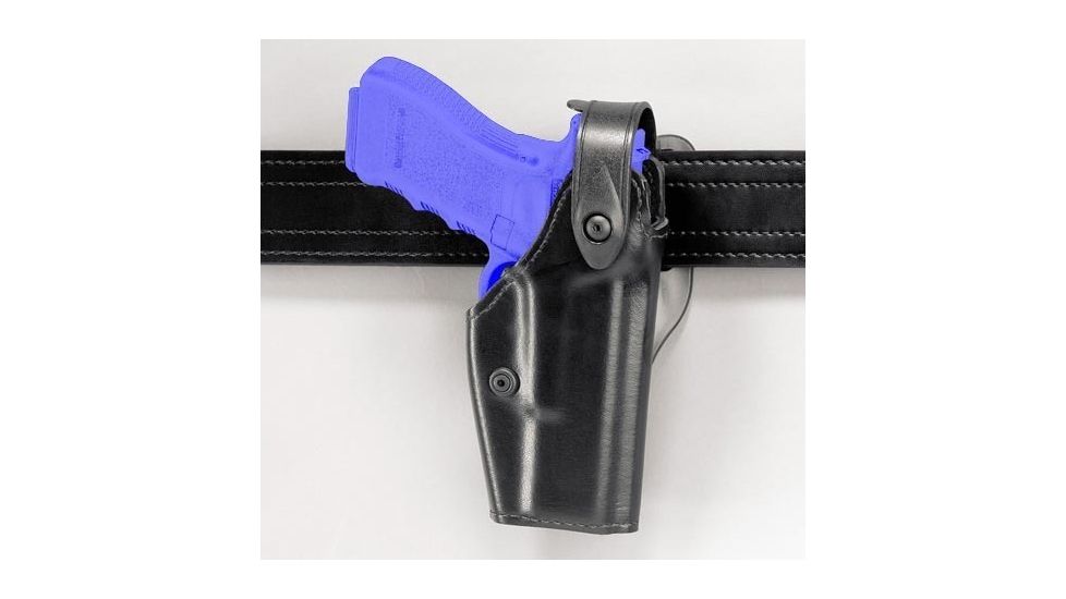 Safariland 6280 Level II Retention, Mid-Ride Holster - Basket Black, Right Hand 6280-93-81