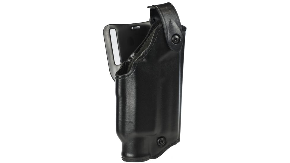 Safariland 6280 Level II Retention, Mid-Ride Holster - Plain Black, Right Hand 6280-27821-61