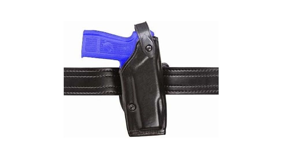 Safariland 6287 SLS Belt Slide Holster, Taser, Plain Black, Left Hand, 2.25in. Belt Loop, 6287-63-412-225