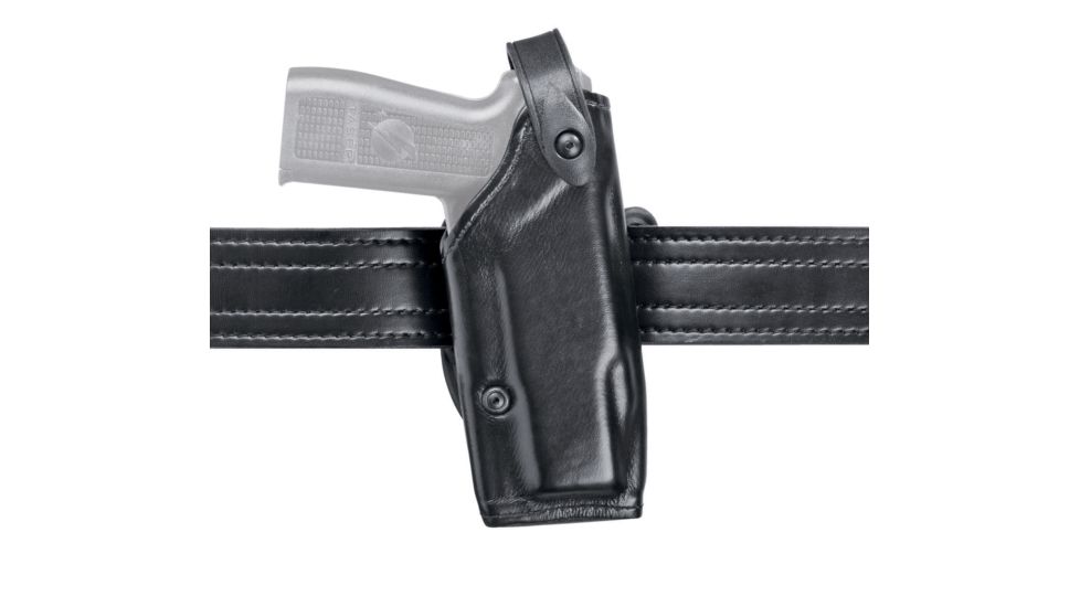 Safariland 6287 SLS Belt Slide Holster, S&amp;W 4006, Plain Black, Left Hand, 6287-140-412