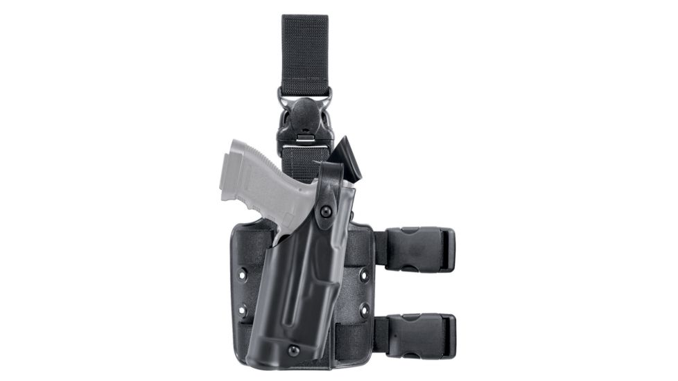 Safariland 6305 ALS/SLS Tactical Holster w/Quick Release, Springfield Armory 1911, Right, Tactical, OD Green, 6305-56-561