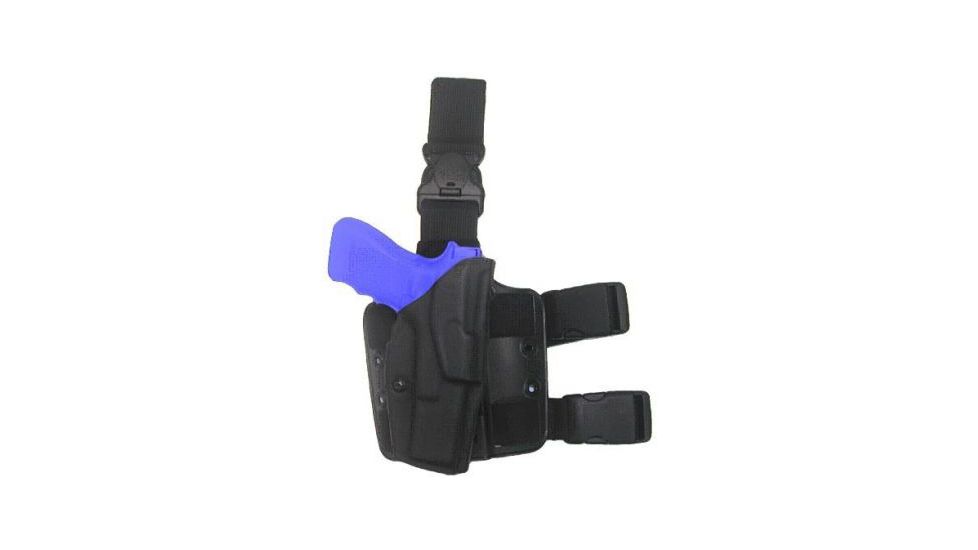 Safariland 6355 ALS Tactical Thigh Holster - STX FDE Brown, Left Hand 6355-74-552