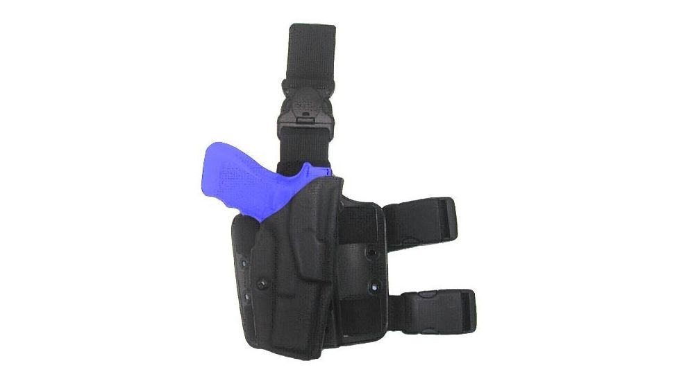 Safariland 6355 ALS Tactical Thigh Holster - STX FDE Brown, Right Hand 6355-77-551