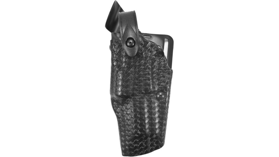 Safariland 6360 ALS/SLS Mid-Ride, LVL3 Retention, Sig P250 Full SZE, STX Black Basket Weave, LH 6360-450-482