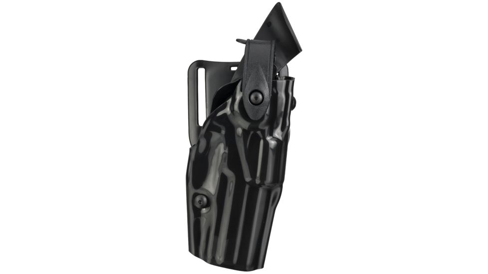 Safariland 6360 ALS/SLS Mid-Ride Level-III Retention, H&amp;K USP 9mm, .40 4.13ft., STX Black Hi-Gloss, Right Hand, 6360-91-491