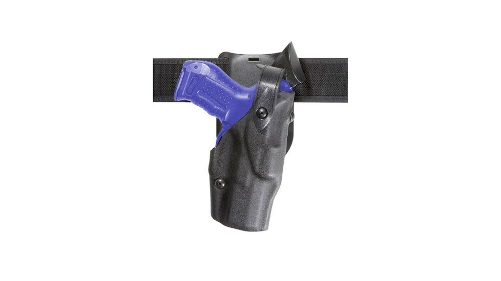 Safariland 6360 ALS/SLS Mid-Ride Level-III Retention, Sig SauerP250 Oc, STX Tactical, Black, Right Hand, 6360-750-131