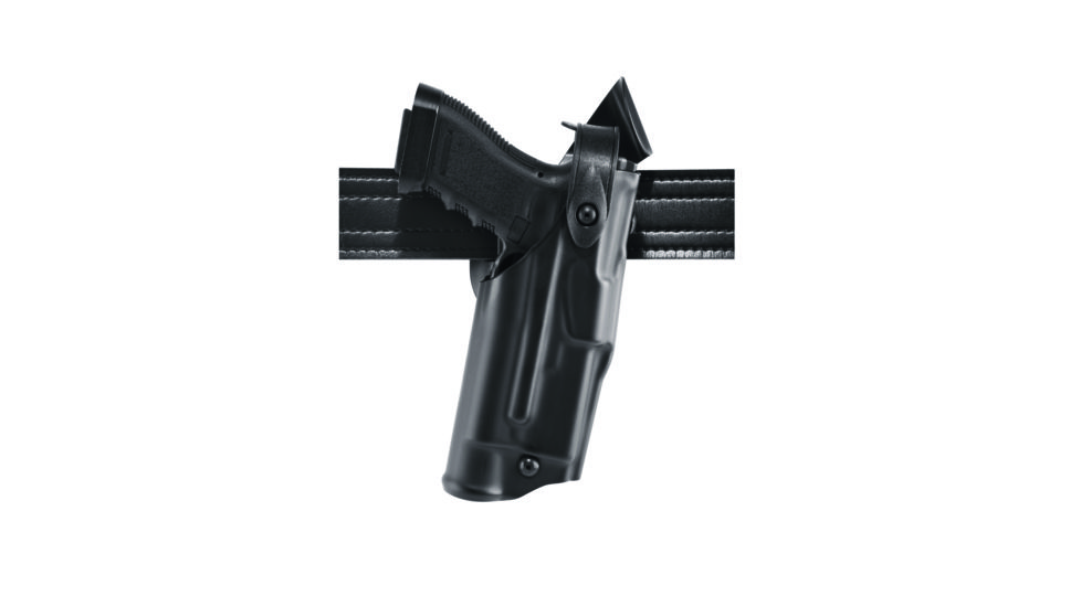 Safariland 6360 ALS/SLS Mid-Ride Level-III Retention, Sig SauerP320 9/40, Full Size, Plain Black, Left Hand, 6360-450-412