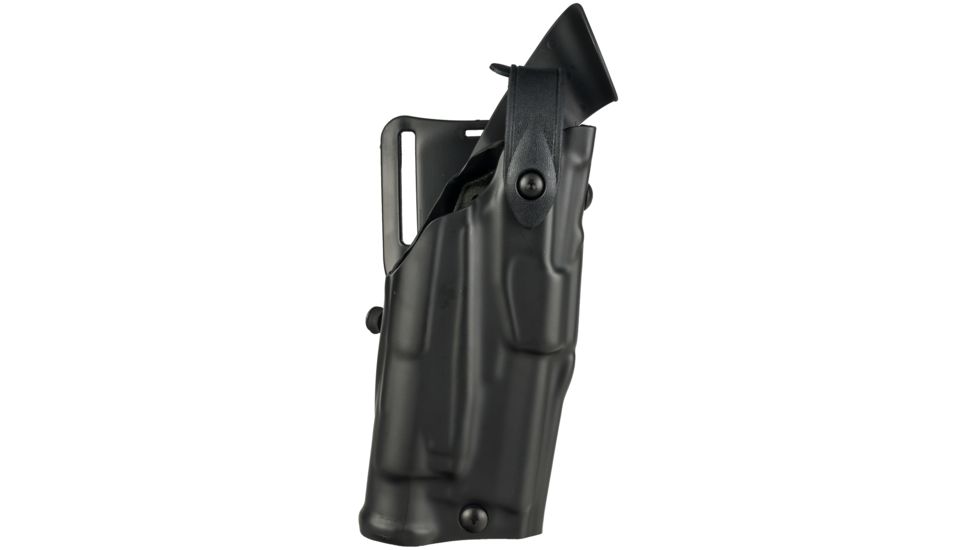 Safariland 6360 ALS/SLS Mid-Ride Level-III Retention, Springfield Armory 4in.Bbl., XD 9mm w/TLR-1, M3 Surefire X200 / X300, Plain Black, Right Hand, 6360-462-411