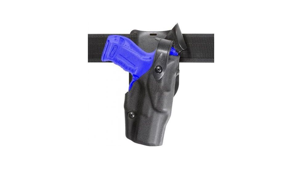 Safariland 6365 ALS Level II Plus w/ Drop UBL Holster - Plain Black, Right Hand 6365-2192-61