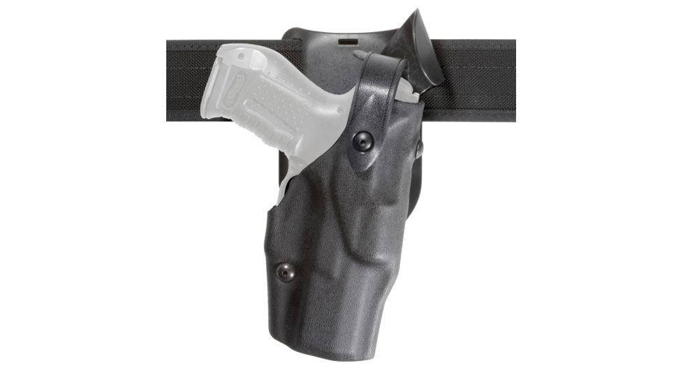 Safariland 6365 ALS/SLS Low-Ride 1.5in. Drop, Level-III Retention, S&amp;W M&amp;P 45 w/Out Safety, STX Black Basket Weave, Right Hand, 6365-419-481