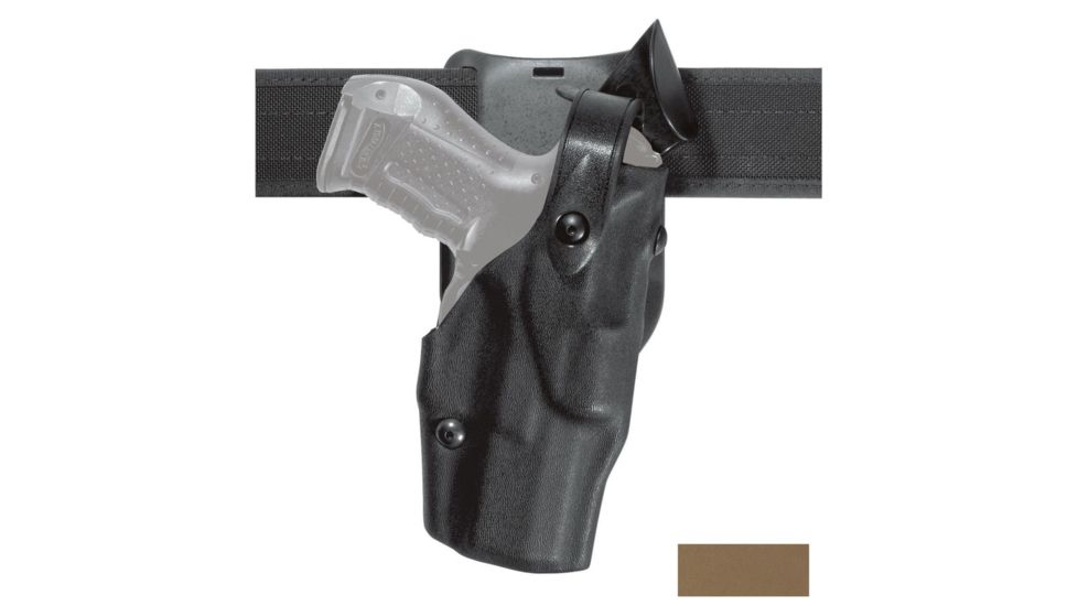 Safariland 6365 ALS/SLS Low-Ride 1.5in. Drop, Level-III Retention, H&amp;K USP 9mm, .40 4.13ft., STX Flat Dark Earth, Right Hand, 6365-91-551