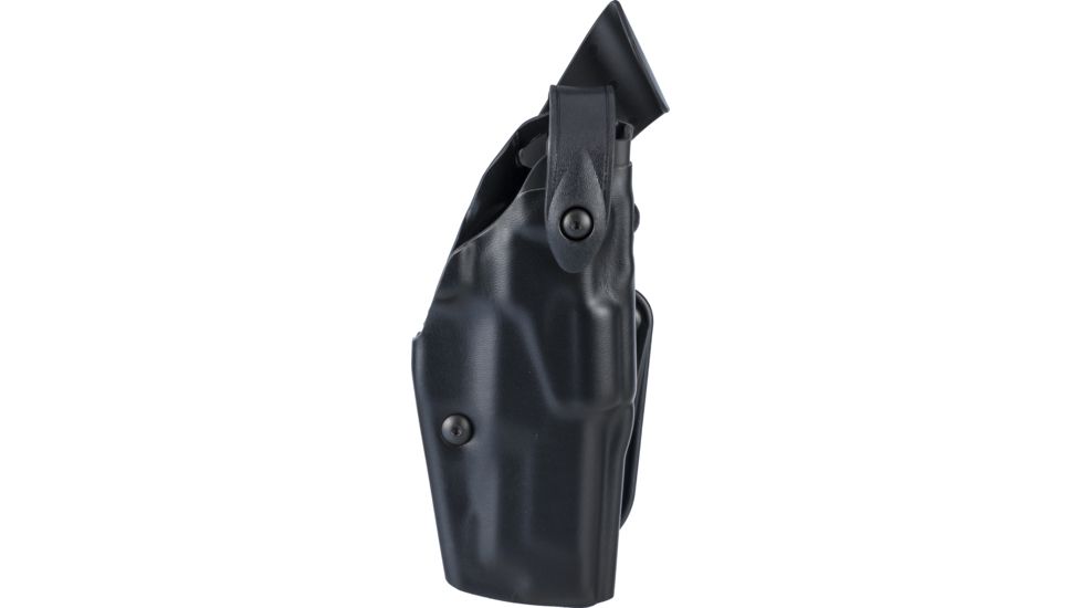 Safariland 6367 ALS/SLS Belt Loop Holster w/Hood Guard S&amp;W 6946 DA Only 295 Short Round Trigger Guard STX Plain Black Right Hand 6367-320-61