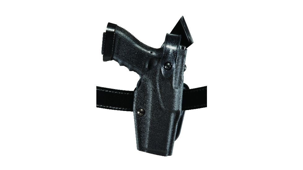 Safariland 6367 ALS/SLS Belt Loop Holster w/Hood Guard, Sig SauerP226R X200, STX Tactical, Black, Right Hand, 2.25in. Belt Loop, 6367-7742-131-225