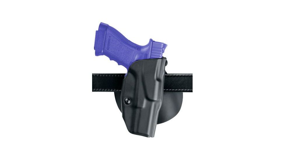 Safariland 6378 ALS Paddle &amp; Belt Slide Holster, Colt Government, Plain Black, Right Hand, 2.25in. Belt Loop, 6378-53-411-225