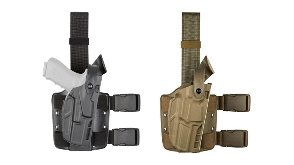 Safariland 7385 7TS ALS Tactical Holster w/ Quick Release, Black, Flat Dark Earth, Plain Black