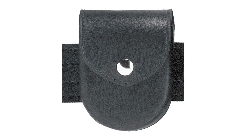 Safariland 90 Cuff Case, Hi-Gloss Black, Chrome Snap 90H-1-9B