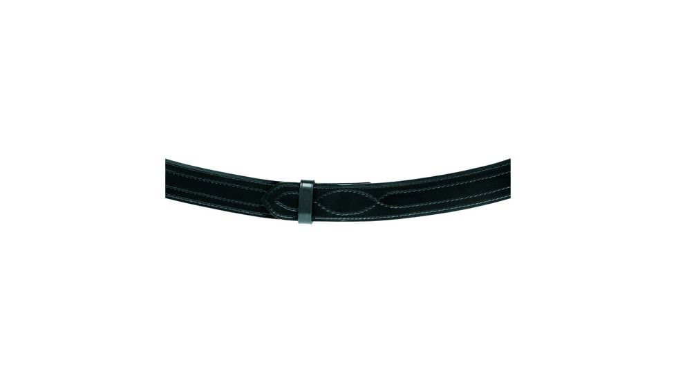Safariland Contour Duty Belt, Hi Gloss Black, Size - 28 in., Width - 2 in. 942-28-9-50