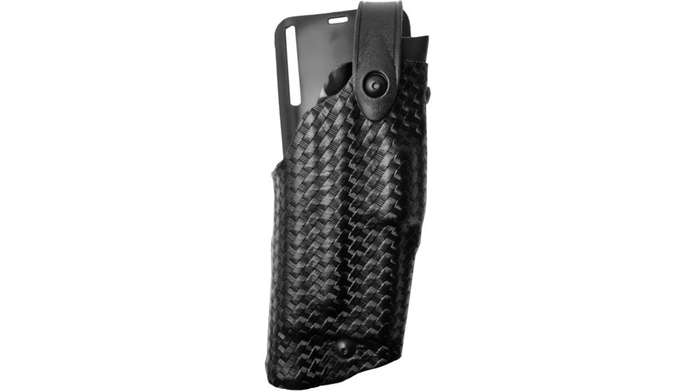 Safariland 6365 ALS/SLS Low-Ride 1.5in. Drop, Level-III Retention, Sig SauerP250 Oc, Basket Weave Black, Right Hand, 6365-750-81