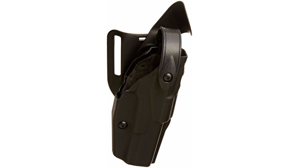 Safariland 6360 ALS/SLS Mid-Ride Level-III Retention, Sig SauerP229R DASA, Plain Black, Right Hand, with Rails, 6360-744-411