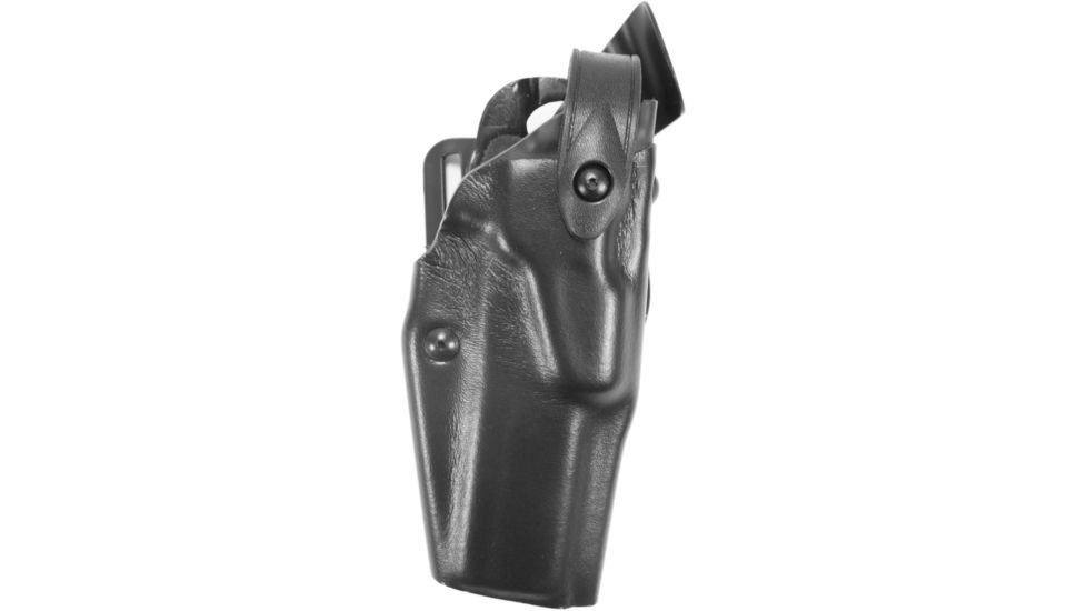 Safariland 6360 ALS/SLS Mid-Ride Level-III Retention, H&amp;K USP 9mm, .40 Compact 3.58in., Plain Black, Left Hand, 6360-291-412