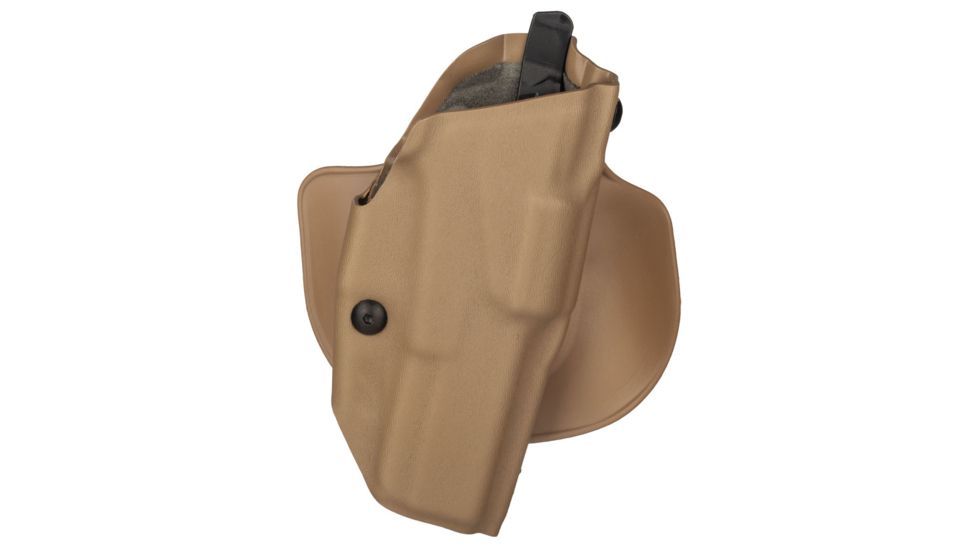 Safariland 6378 ALS Paddle &amp; Belt Slide Holster, S&amp;W J Frame or Similar 2in., STX Flat Dark Earth, Right Hand, 6378-01-551
