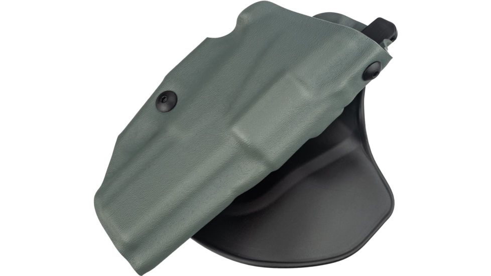 Safariland 6378 ALS Paddle &amp; Belt Slide Holster, S&amp;W M&amp;P Shield, Foliage Green, Right Hand, 6378-179-541