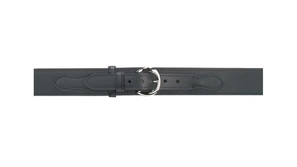 Safariland Border Patrol Belt w/ Buckle, 2.25in., STX Plain Black, Size - 24 in. 146-24-4BL