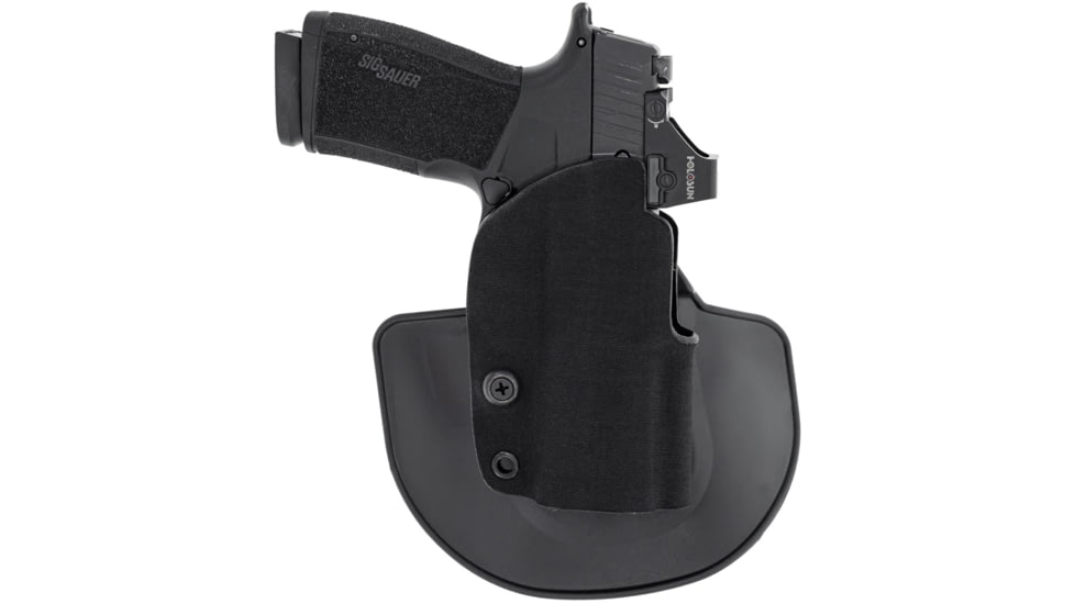 Safariland Gravity SIG Sauer P365 X/XL OWB Paddle Holster, Right, Cordura, Concealment, Black, GRAVITY-0-465-A-0-C1-781