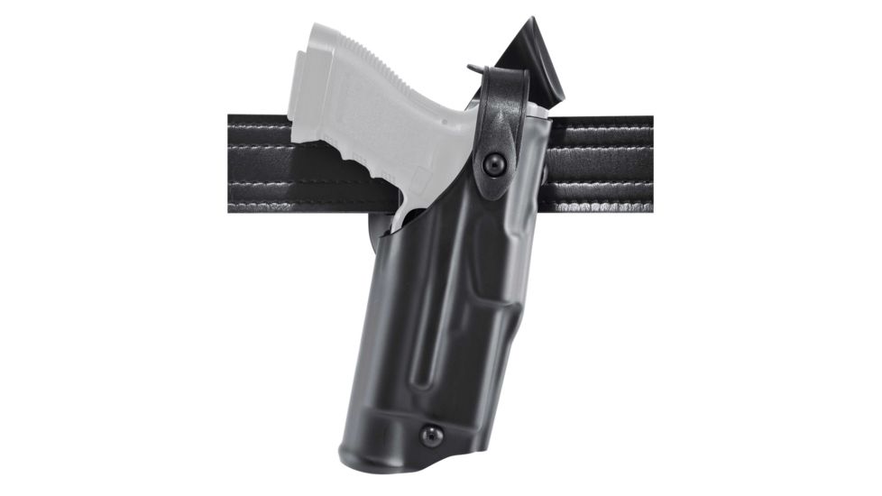 Safariland 6360 ALS/SLS Mid-Ride Level-III Retention, S&amp;W 6946 DA Only 295 Short, Round Trigger Guard, STX Plain Black, Left Hand, 6360-320-62
