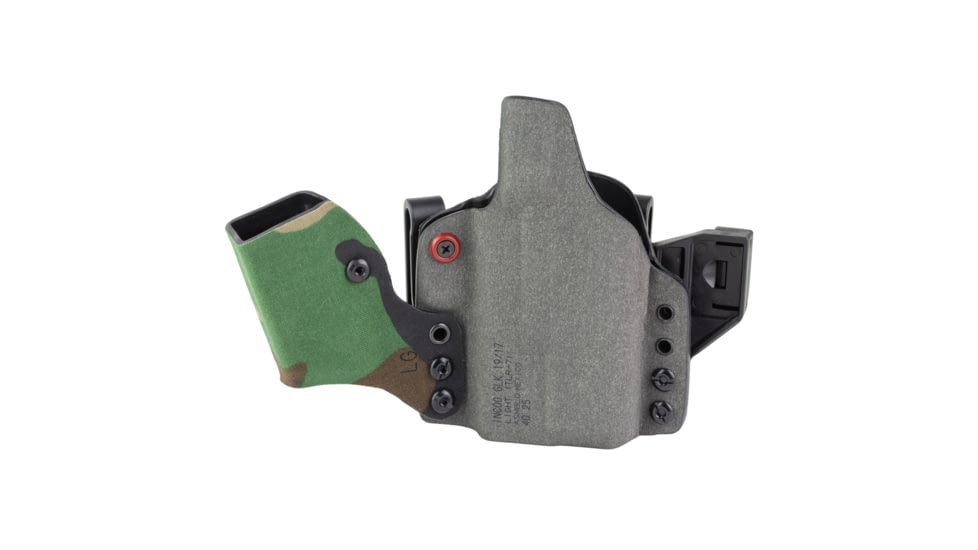 Safariland Incog X Boltaron IWB Holster, Glock 19, G17 w/ Streamlight TLR-7, Right Hand, M81 Woodland, 1341342