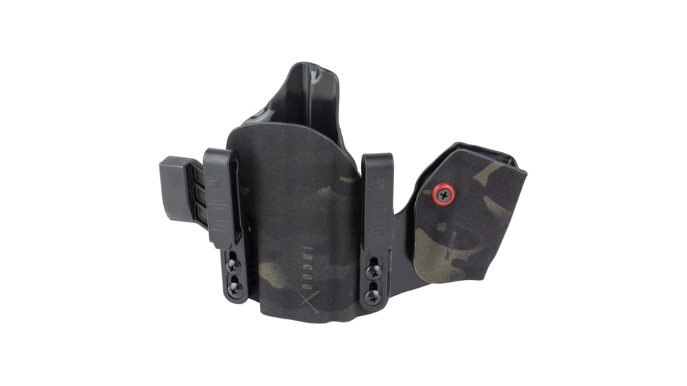 Safariland INCOG-X, Joint Collaboration with Haley Strategic, Inside the Waistband Holster, Fits SIG P365 X-Macro Fuse, Integrated Magazine Caddy, Microfiber Suede Wrapped Boltaron Construction, Multicam Black, Right Hand, 1341395