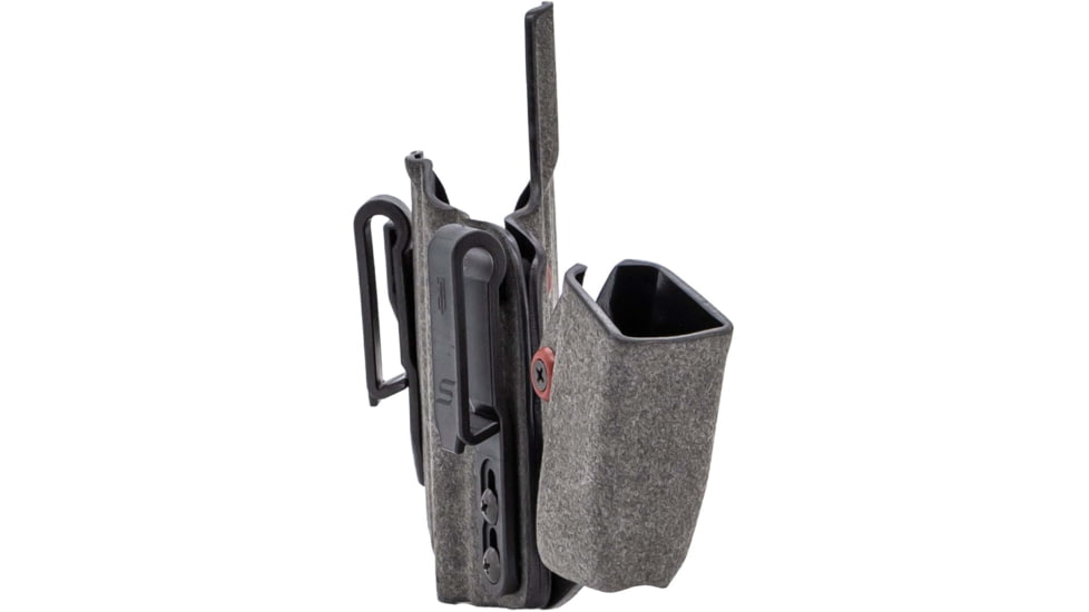 Safariland IncogX IWB Holster for Glock 17/19 w/Light, Right Hand, Mag Caddy, Black, INCOG-0-835-A-7-CX1-61-MC