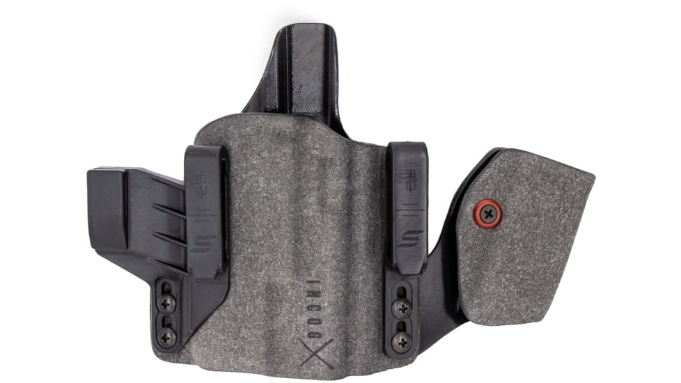 Safariland IncogX IWB Holster for Glock 17/19 w/Light, Right Hand, Mag Caddy, Black, INCOG-0-835-A-7-CX1-61-MC