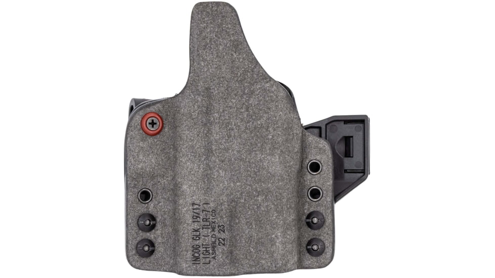Safariland IncogX IWB Holster for Smith &amp; Wesson EQ/Shield EZ, Right Hand, Black, INCOG-0-199-A-0-CX2-61