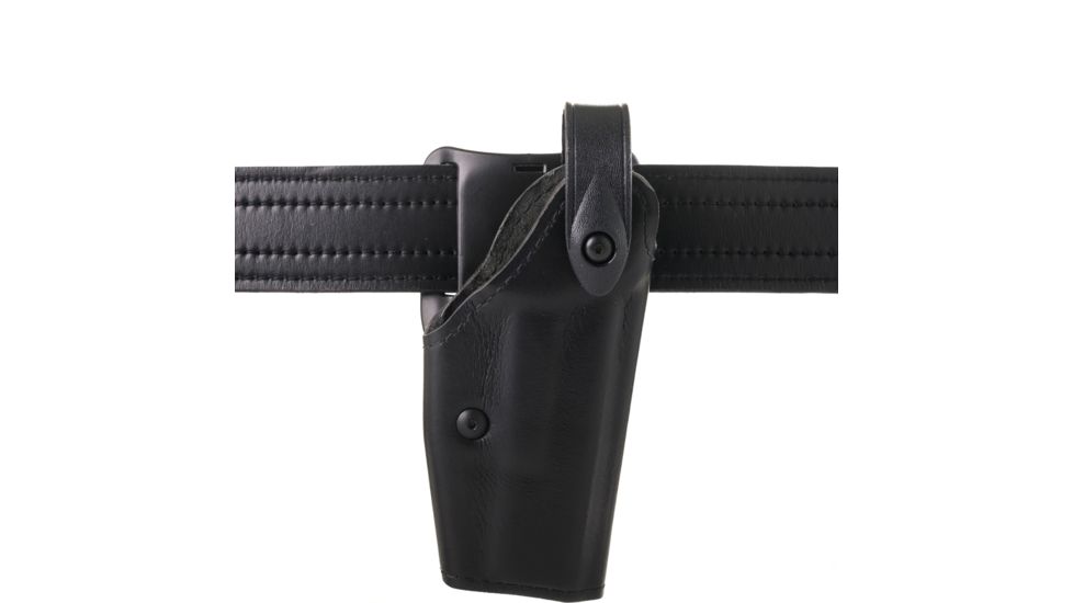 Safariland 6280 SLS Mid-Ride Level-II Retention, Sig Sauer P220So, P220St, P220R, P226R w/SF X200 4.41in., STX Plain Black, Left Hand, 6280-7740-62