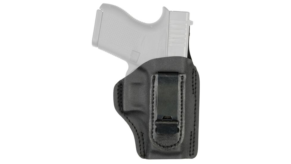 Safariland Model 17 Inside-the-Waistband Belt Clip Holster, Glock 26/27/33, Left Hand, STX, Black, 17-183-132