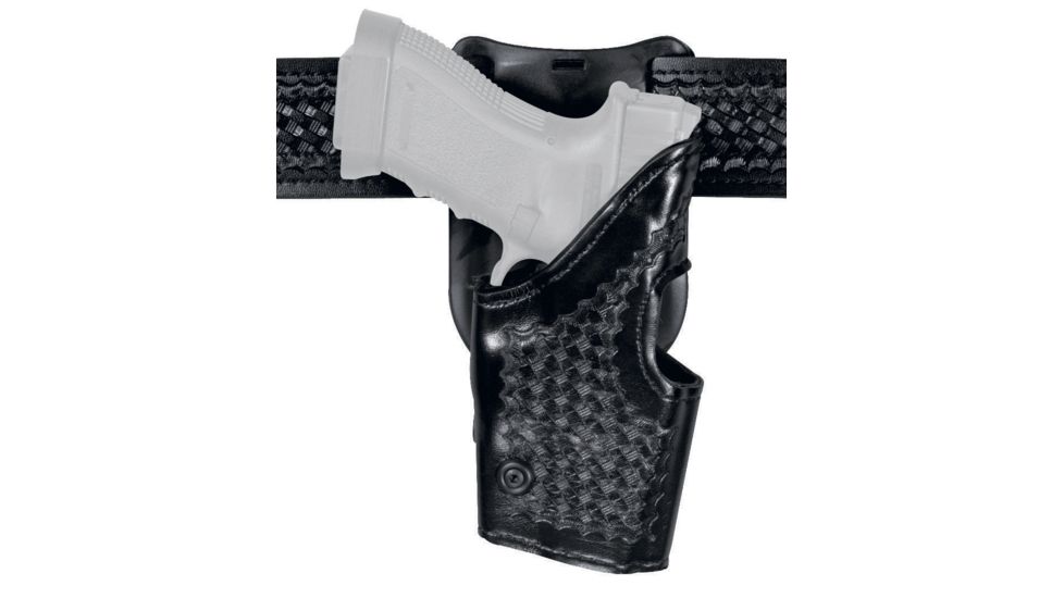Safariland 2955 Low-Ride 1.5in. Drop Level-II Retention S&amp;W 3.5in.Bbl. 3953 3953TSW 6946 4in.Bbl. 5946 D.A.O. All w/Fixed Novak Sights Basket Weave
