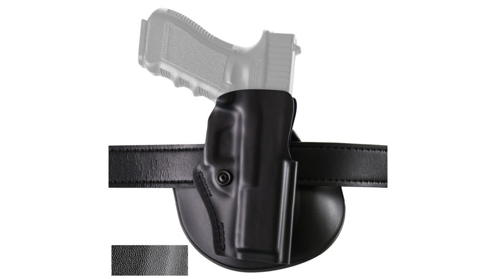 Safariland 5198 Open Top Paddle &amp; Belt Slide Holster w/Detent, S&amp;W M&amp;P 9L 5in. w/o Thumb Safety, STX Tactical Black, Right Hand, 5198-819-131