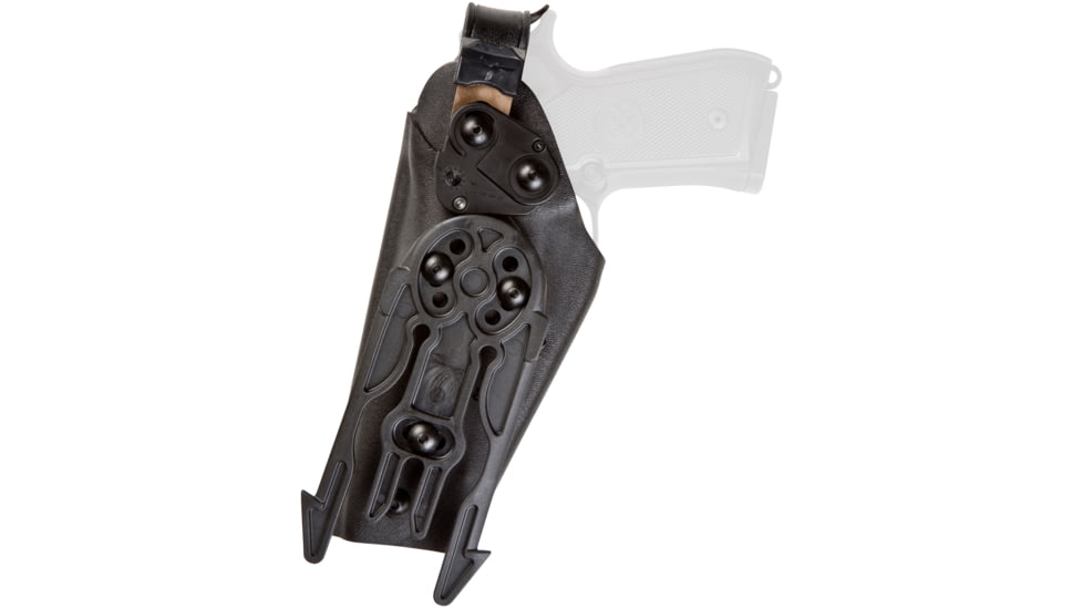 Safariland Model 6004 SLS Drop-Leg Holster, Glock 19/23/32, Right Hand, Plain Black, 6004-283-121-MS8